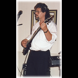 The 1998 Anniversary Party. Bob on Bass (R.I.P. June 2021)